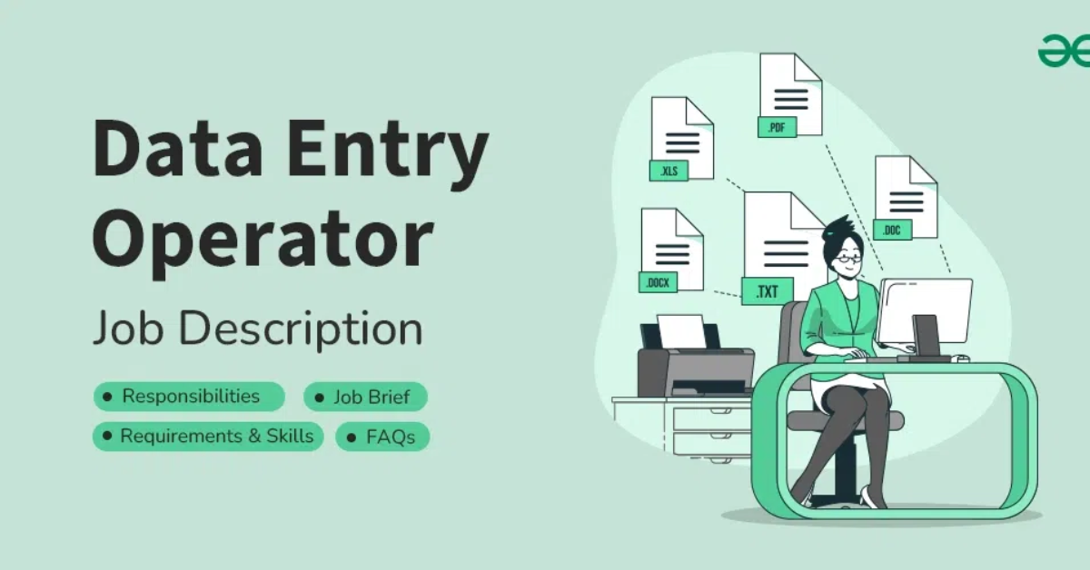 Data Entry Operator